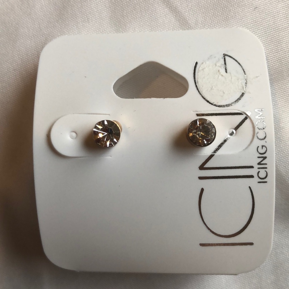 Silver earrings